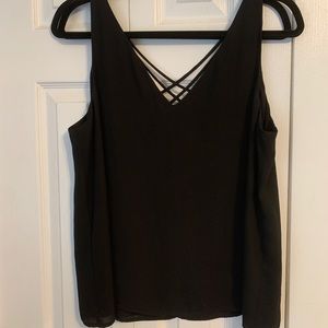 Black dressy tank top